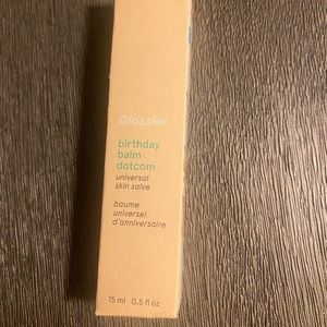 Glossier birthday balm dotcom skin salve
